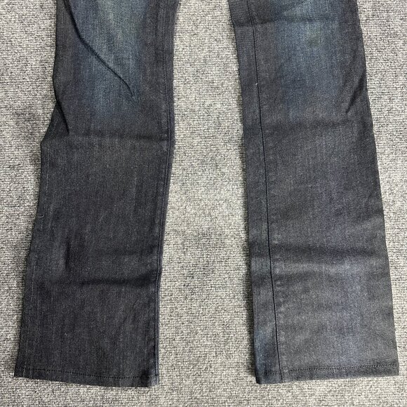 !iT Jeans Womens 25 Curvy Slim Boot Cotton Stretch Pockets Dark Wash - Picture 2 of 9